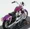 Maisto Harley davidson Xl 1200v Seventy Two 2013 1:18 Lillac Met