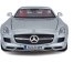 Maisto Mercedes-Benz SLS AMG 1:18 stříbrná