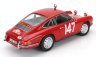 Matrix scale models Porsche 911s Coupe N 147 Winner Class Rally Montecarlo 1965 Herbert Linge - Peter Falk 1:18 Red