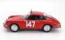 Matrix scale models Porsche 911s Coupe N 147 Winner Class Rally Montecarlo 1965 Herbert Linge - Peter Falk 1:18 Red
