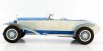 Matrix scale models Rolls royce Phantom Experimental Vehicle Ch.10ex By Barker Cabriolet 1926 1:18 Světle Modrá Bílá