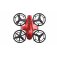 Mini dron Sparrow, červená
