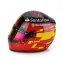Mini helmet Bell helmet Casco Helmet F1 Carlos Sainz Team Ferrari 2024 1:2 Červená Černá Žlutá