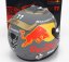 Mini helmet Schuberth helmet F1  Casco Helmet Red Bull Rb18 Team Oracle Red Bull Racing N 11 Brazilian Gp 2022 Sergio Perez 1:2 Matná Šedožlutá