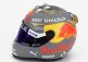 Mini helmet Schuberth helmet F1  Casco Helmet Red Bull Rb18 Team Oracle Red Bull Racing N 11 Brazilian Gp 2022 Sergio Perez 1:2 Matná Šedožlutá