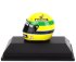 Minichamps Bell helmet F1  Casco Helmet Fw16 Team Rothmans Renault N 2 Last Race Imola Gp 1994 Ayrton Senna 1:8 Žlutá Zelená
