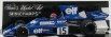 Minichamps Tyrrell F1  Ford 007 N 15 Season 1975 J.p.jabouille 1:43 Bluette