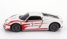 Mondomotors Porsche 918 Spider Salzburg Racing Design N 3 Weissachpackage 2013 1:24 Bílá