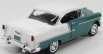 Motor-max Chevrolet Bel Air Cabriolet Closed 1955 1:18 Zelená S Bílou