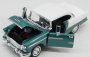Motor-max Chevrolet Bel Air Cabriolet Closed 1955 1:18 Zelená S Bílou