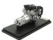 Motorhelix Alfa romeo Giulia Gtam With Engine And Accessories 2021 1:18 Bílá