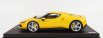 Mr-models Ferrari 296 Gtb Hybrid 830hp V6 2021 - Con Vetrina - With Showcase 1:18 Giallo Tristrato - Žlutý Met