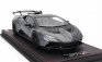 Mr-models Lamborghini Huracan Sto Lp640-2 2021 - Con Vetrina - With Showcase 1:18 Grigio Telesto - Šedá