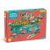 Mudpuppy Puzzle Mokřady ve tvaru želvy 300 dílků