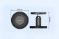 Multi-Angle Smartphone Magnetic Mount with Magnetic Base