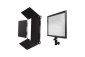 Nanlite Barndoor with softbox for Mixpad II 27C