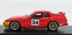 Neo scale models Porsche 968 Turbo Rs Coupe N 34 Adac Gt Cup 1993 M.reuter 1:43 Červená Žlutá