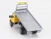 Newray Iveco fiat Daily Roll-off Pianale 2023 With New Holland B110c Ruspa Gommata - Scraper Tractor 1:36 Žlutá Černá