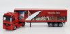 Newray Mercedes benz Actros 1857 Truck Cassonato Mercedes Benz 1998 1:43 Red
