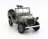 Norev Jeep Willys Cabriolet Open Army D-day Normandy 1944 1:18 Vojenská Zelená