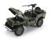 Norev Jeep Willys Cabriolet Open Army D-day Normandy 1944 1:18 Vojenská Zelená