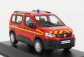 Norev Peugeot Rifter Pompiers Secours Medical 2019 1:43 Červená Žlutá