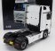 Nzg Mercedes benz Actros 2 1863 Gigaspace 4x2 Mirrorcam Tractor Truck 2-assi 2018 1:18 Bílá