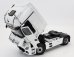 Nzg Mercedes benz Actros 2 1863 Gigaspace 4x2 Mirrorcam Tractor Truck 2-assi 2018 1:18 Bílá