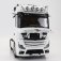 Nzg Mercedes benz Actros 2 1863 Gigaspace 4x2 Mirrorcam Tractor Truck 2-assi 2018 1:18 Bílá