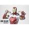 Ocelová stavebnice Marvel Iron Man LXXXV