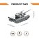 Ocelová stavebnice tank Object 430U