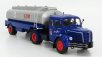 Odeon Berliet Tlm 10m2 Tanker Truck Azur 1961 1:43 Modrá Stříbrná