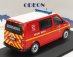 Odeon Volkswagen T6 Minibus Sapeurs Pompiers Sdis 06 Secours Medical 2015 1:43 Červená Bílá