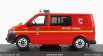 Odeon Volkswagen T6 Minibus Sapeurs Pompiers Sdis 06 Secours Medical 2015 1:43 Červená Bílá