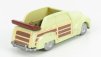 Officina-942 Fiat 1100 E Cabriolet Open Venilia Carrozzeria Savio 1949 1:76 Světle Žluté Dřevo