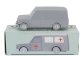 Officina-942 Fiat 1100 Garavini Ambulanza - Ambulance 1954 1:76 Grey