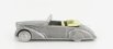 Officina-942 Fiat 1500 Cabriolet Carrozzeria Viotti 1940 1:76 Grigio Met