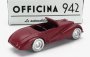 Officina-942 Fiat 2800 Spider Bertone 1943 1:76 Red