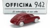 Officina-942 Fiat 500 Coupe Speciale Pininfarina 1957 1:76 Red
