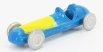 Officina-942 Maserati F1  4clt/48 N 0 Team Equipo Argentino 1948 1:76 Světle Modrá Žlutá