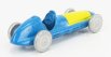 Officina-942 Maserati F1  4clt/48 N 0 Team Equipo Argentino 1948 1:76 Světle Modrá Žlutá