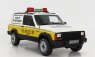 Otto-mobile Jeep Cherokee Reanult Assistance 1995 1:18 Bílá Žlutá