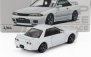 Pop-race-limited Nissan Skyline Gt-r (r32) Coupe 1989 1:64 Bílá