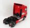 Premium classixxs DAF Xf Space Cab Tractor Truck 2-assi 2018 1:18 Červená Bílá