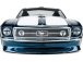 Pro-Line karosérie 1:10 Ford Mustang 1967 (Drag Car)