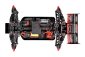 RC auto PUNISHER-4 Monster Truck 4WD 3-4S RTR, červená