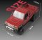 RC auto Land Cruiser Toyota, červená