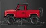 RC auto Land Rover Adventure 1/12 RTR 4WD, červená