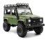 RC auto Land Rover Defender T98 1/12, zelená + náhradní baterie