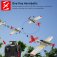 RC letadlo S-idee Volantex Mustang P51 RC Gilder